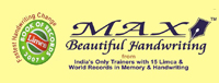 MAX BEAUTIFUL HANDWRITING